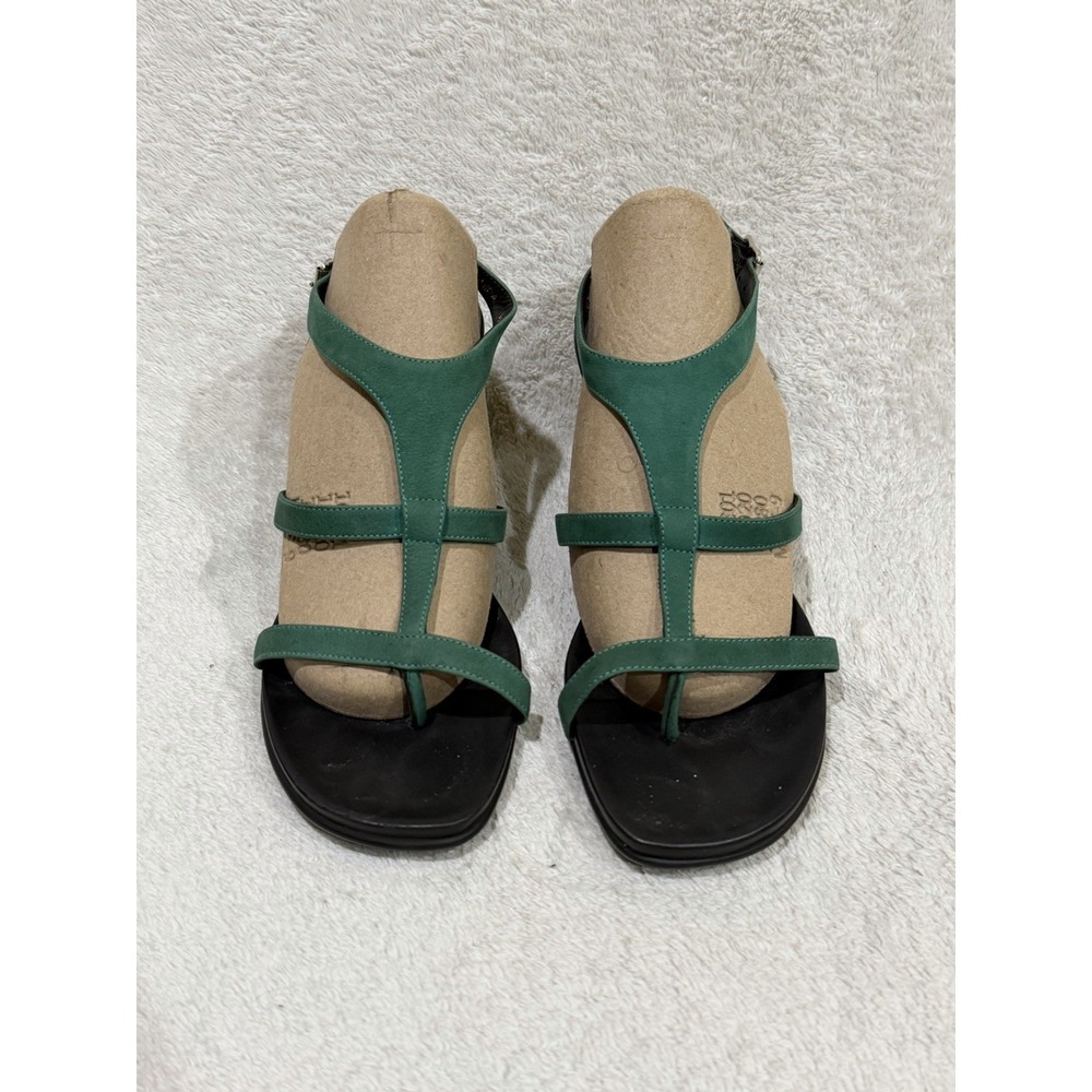 Donald J. Pliner Green Strappyβ Thong Heels Size 9.5 Sandal Date Night Preppy